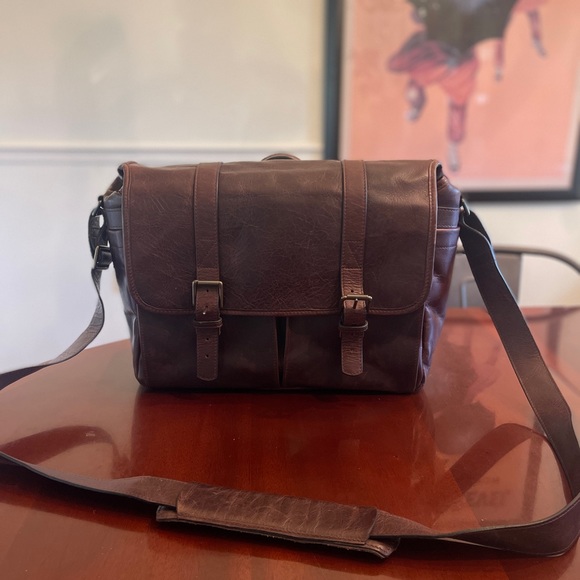 ONA Bags Ona Leather Camera Laptop Messenger Bag Poshmark